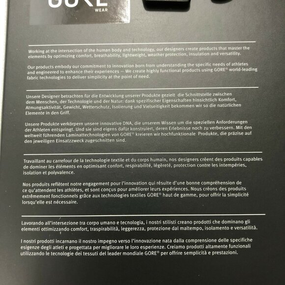 Gore Womens Base Layer Briefs Multi Sport Form Fit Seat Insert White Size M - Picture 5 of 6